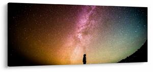 Tablou - cerul plin de stele (120x50 cm)