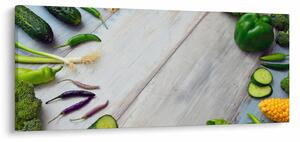 Tablou legumele (120x50 cm)