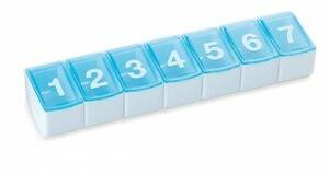 Cutie de medicamente Vitility VIT-70610250, pentru o săptămână