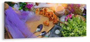 Tablou - picnic de vară (120x50 cm)