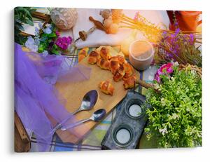 Tablou - picnic de vară (70x50 cm)