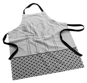 Șorț din bumbac reciclat Cuisiline – douceur d'intérieur