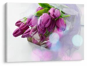 Tablou - buchet de lalele (70x50 cm)