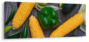 Tablou cu legume (120x50 cm)