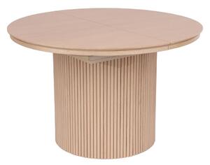 Masă rotundă extensibilă Sorrento (120-160 cm), stejar natural
