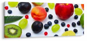 Tablou - fructe cu picături de apă (120x50 cm)