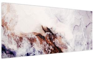 Tablou - Marmură violet N⁰1 (120x50 cm)