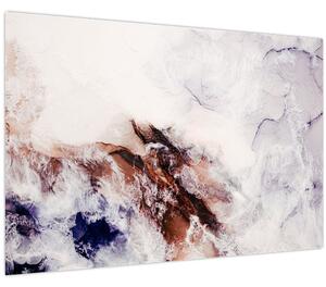 Tablou - Marmură violet N⁰1 (90x60 cm)