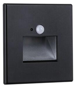 Corp de iluminat cu senzor pentru scări Paulmann 93135 LED/1,2W EDGE 230V negru