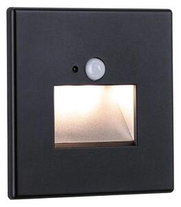 Corp de iluminat cu senzor pentru scări Paulmann 93135 LED/1,2W EDGE 230V negru