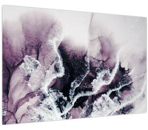 Tablou - Marmură violet N⁰2 (90x60 cm)
