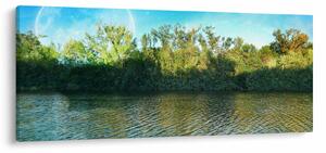 Tablou - lac (120x50 cm)