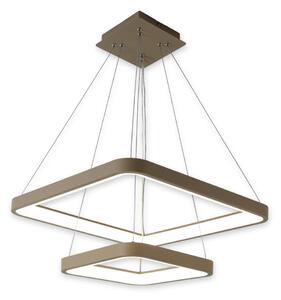 Brilagi - Lustră LED dimabilă pe cablu FALCON SLIM LED/78W/230V bej + telecomandă