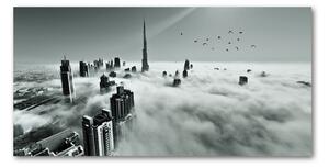 Tablou din Sticlă Ceață peste cosmopolitul Dubai