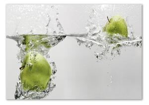Imagine de sticlă Apple a sub apă