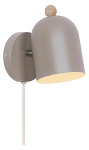 Nordlux - Aplică de perete tip spot GASTON 1xE27/15W/230V bej