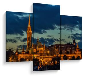 Tablou cu construcție iluminată (90x60 cm)