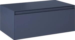 Dulap bază lavoar baie suspendat Jungborn DECEM 80x45,8 cm MDF albastru navy mat 1 sertar