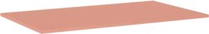 Blat lavoar baie marmură compactă Terra Pink 80,6x46 cm Jungborn