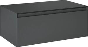 Dulap bază lavoar baie suspendat Jungborn DECEM 80x45,8 cm MDF antracit mat 1 sertar