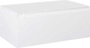 Dulap bază lavoar baie suspendat Jungborn DECEM 80x45,8 cm MDF alb mat 1 sertar