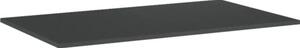 Blat lavoar baie marmură compactă antracit 80,6x46 cm Jungborn