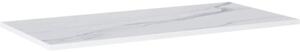 Blat lavoar baie marmură compactă Calacatta alb 100,8x46 cm Jungborn