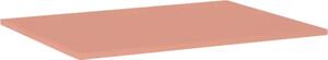 Blat lavoar baie marmură compactă Terra Pink 60,6x46 cm Jungborn