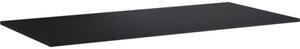 Blat lavoar baie marmură compactă negru mat 100,8x46 cm Jungborn