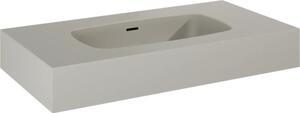 Lavoar suspendat Jungborn DECEM 80,6x46 cm fume mat