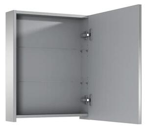 Dulap baie cu oglindă Jungborn 50,6x61,8 cm PAL gri 1 uşă