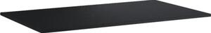 Blat lavoar baie marmură compactă negru mat 80,6x46 cm Jungborn