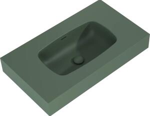 Lavoar suspendat Jungborn DECEM 80,6x46 cm verde mat