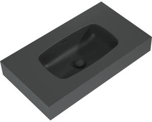 Lavoar suspendat Jungborn DECEM 80,6x46 cm antracit mat