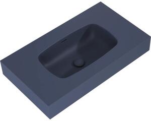 Lavoar suspendat Jungborn DECEM 80,6x46 cm albastru navy mat