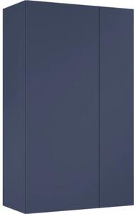 Dulap baie suspendat 59,6x100 cm PAL albastru navy mat Jungborn 3 polițe