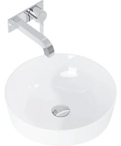 Lavoar pe blat Jungborn FOUR 41,5x41,5 cm alb lucios