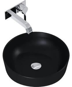 Lavoar pe blat Jungborn FOUR 41,5x41,5 cm negru mat
