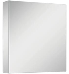 Dulap baie cu oglindă Jungborn 60,6x63,8 cm PAL gri 1 uşă