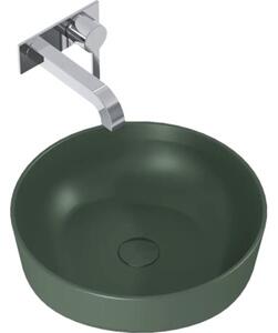 Lavoar pe blat Jungborn FOUR 41,5x41,5 cm verde mat