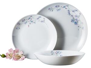 Serviciu de masa, 18 piese, 6 persoane, opal, Linum