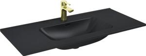 Lavoar încastrat în blat Jungborn 101x46 cm negru mat