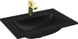 Lavoar încastrat în blat Jungborn 61x46 cm negru mat