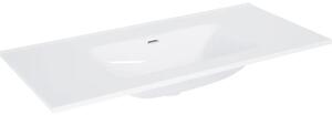 Lavoar încastrat în blat Jungborn 101x46 cm alb lucios