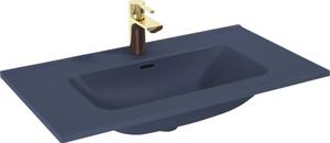 Lavoar încastrat în blat Jungborn 81,5x46 cm albastru navy mat