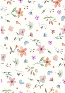 Covor lavabil 80x150 cm Floral – Vitaus