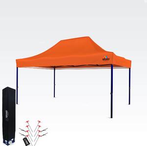 Cort evenimente 3x4,5m - fara 3 pereti - Portocaliu