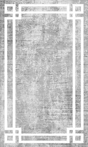 Covor tip traversă gri lavabil 60x200 cm Mano – Vitaus