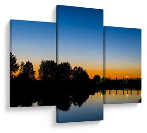 Tablou cu apus de soare (90x60 cm)