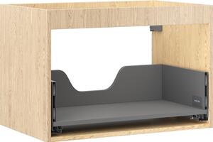 Mexen Box-A, dulap suspendat 70 cm, 1 sertar, stejar, 91AX0-0700-470-1-81